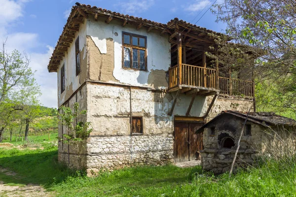 Casas Antigas Século Xix Aldeia Zlatolist Região Blagoevgrad Bulgária — Fotografia de Stock