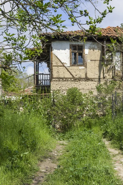 Oude Huizen Uit Negentiende Eeuw Het Dorp Zlatolist Regio Blagoevgrad — Stockfoto