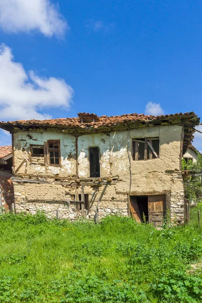 Casas Antiguas Del Siglo Xix Pueblo Zlatolist Región Blagoevgrad Bulgaria — Foto de Stock