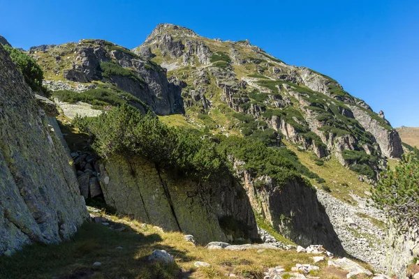 Пейзаж Від Походів Вершини Маливіца Рила Маунтін Болгарія — стокове фото