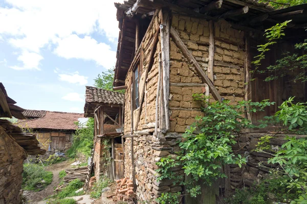 Pirin Bulgaria Mayo 2014 Casas Antiguas Del Siglo Xix Pueblo — Foto de Stock