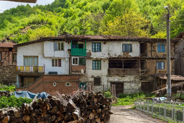 Pirin Bulgaria May 2014 Old Houses Nineteenth Century Village Pirin — Stock Photo, Image