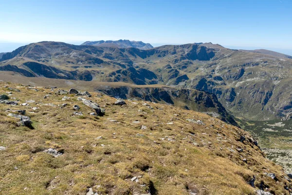 Herbstlandschaft Vom Maljovitsa Gipfel Rila Gebirge Bulgarien — Stockfoto