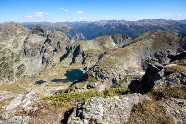 Herbstlandschaft Vom Maljovitsa Gipfel Rila Gebirge Bulgarien — Stockfoto