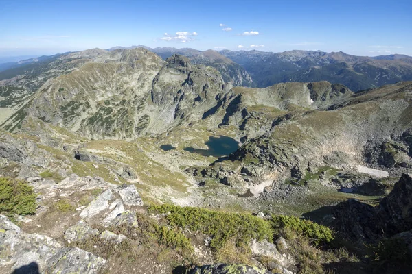 Herbstlandschaft Vom Maljovitsa Gipfel Rila Gebirge Bulgarien — Stockfoto