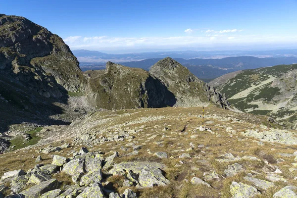 Csodálatos Őszi Táj Közelében Malyovitsa Csúcs Rila Mountain Bulgária — Stock Fotó