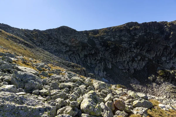 Increíble Paisaje Otoñal Cerca Del Pico Malyovitsa Montaña Rila Bulgaria —  Fotos de Stock