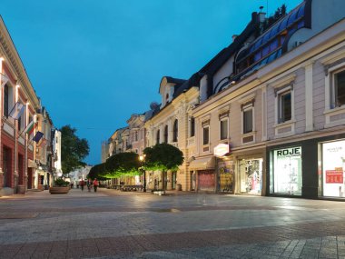 PLOVDIV, BULGARIA - 18 Mayıs 2020: Bulgaristan 'ın Filibe kentindeki Knyaz Alexander I.