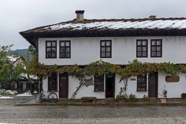 Tryavna Bulharsko Listopadu 2014 Středověké Domy Centru Historického Města Tryavna — Stock fotografie