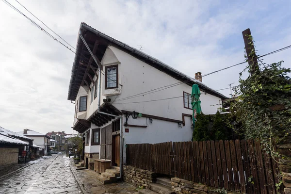 Tryavna Bulgaria November 2014 Середньовічні Будинки Центрі Історичного Міста Тривана — стокове фото