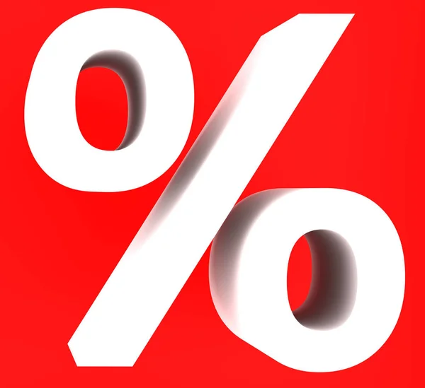 Percent sign Stock Image
