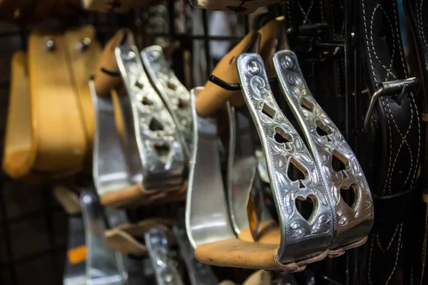 Fancy Western Stirrups — Stock Photo, Image