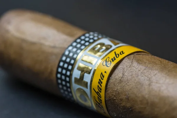 经典的古巴雪茄 — 图库照片