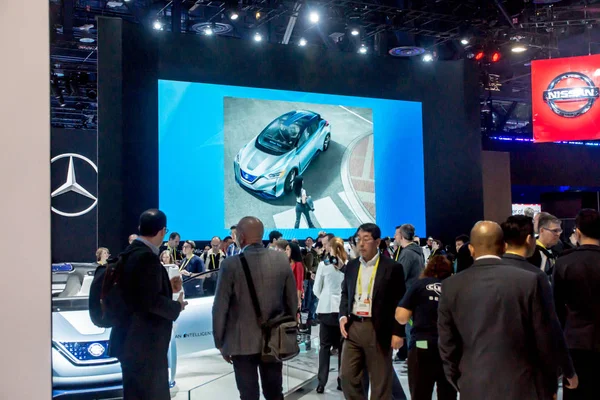 Nissan Exhibit at CES 2017 — Stock Photo, Image