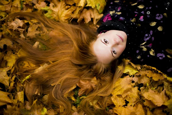 Il volto dell'autunno — Foto Stock