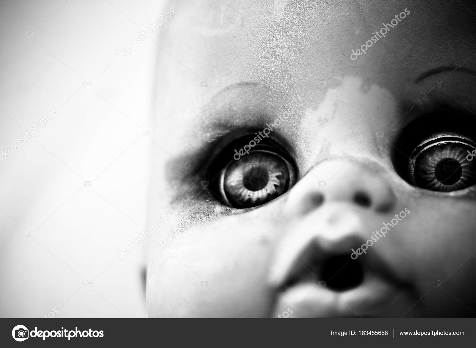 scary doll eyes