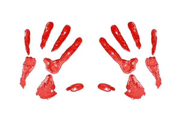 Set Red Blood Hand Brushes Stock Photo by ©Apophis26 367923462