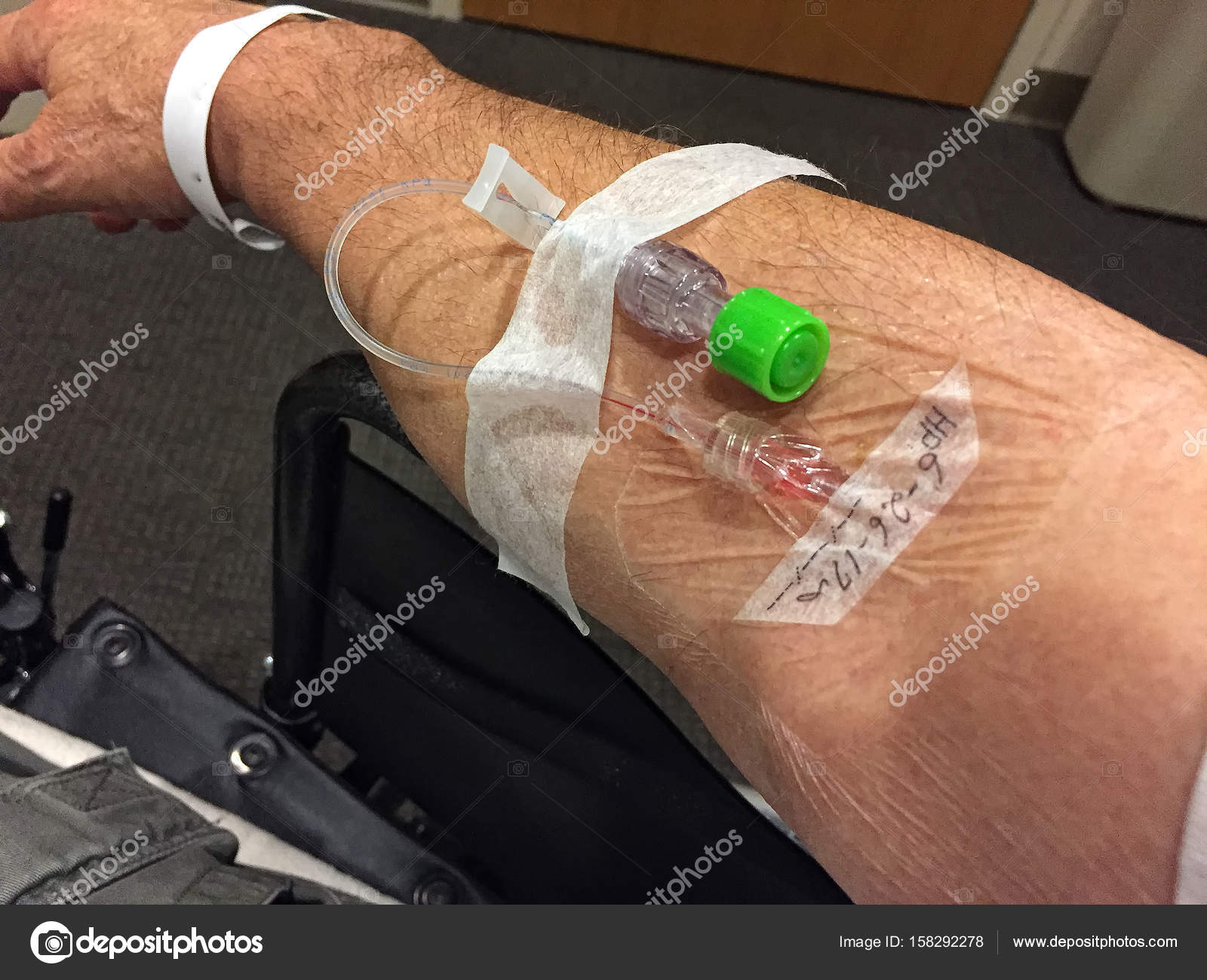 Getting Blood work Through a vein Stock Photo by ©jcpjr1111 158292278