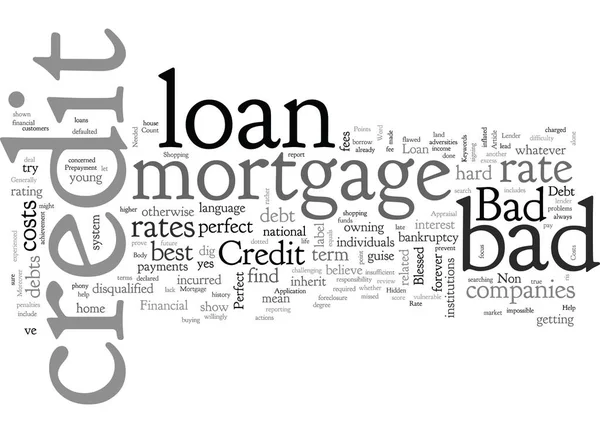 Bad Credit Loan Mortgage Rate And The Good Lender