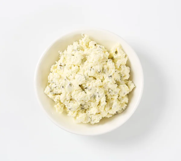 Casero queso cottage propagación — Foto de Stock