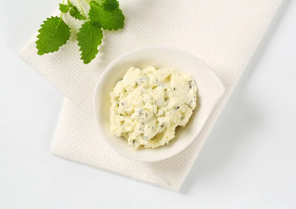 Curd cheese spread — Stock Photo, Image