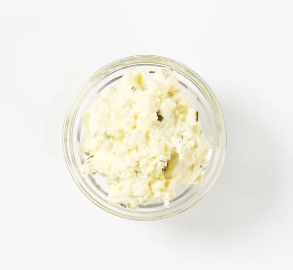 Curd cheese spread — Stock Photo, Image