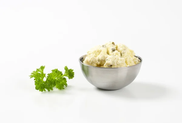 Homemade cottage cheese spread — Stock Photo, Image