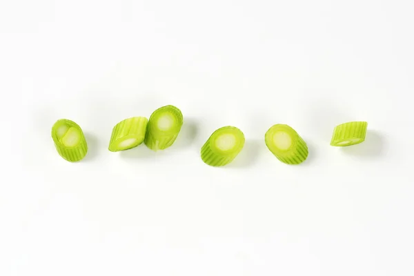 Cebolla verde picada — Foto de Stock