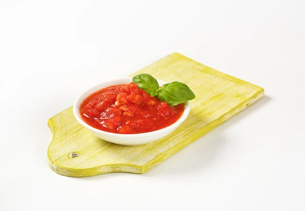 Salsa a base de tomate —  Fotos de Stock