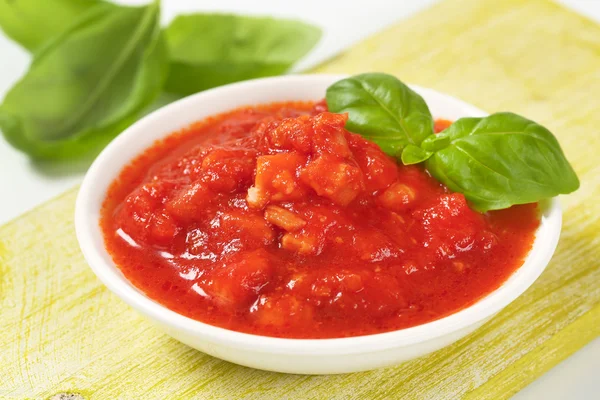 Sauce auf Tomatenbasis — Stockfoto