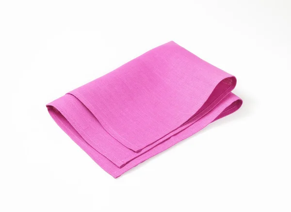 Lila rosa Serviette — Stockfoto