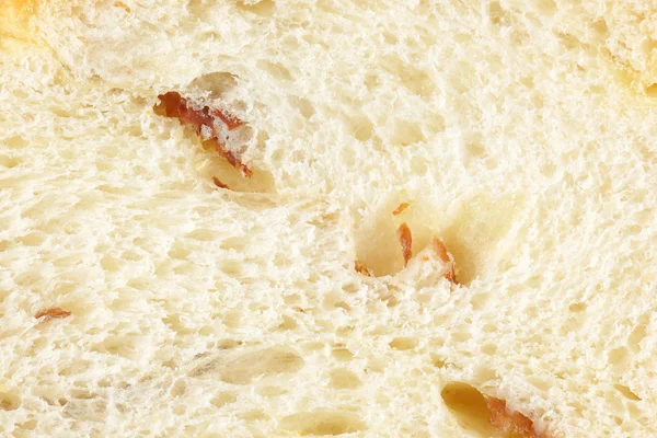Detalj av söta bröd skiva — Stockfoto