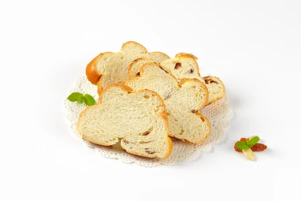 Скибочки хліба Чеська Різдво — стокове фото