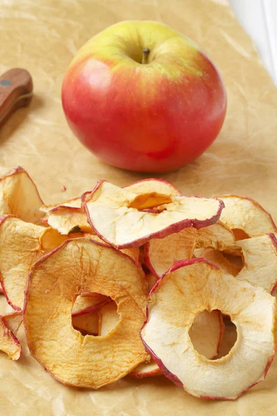 Patatas finas de manzana — Foto de Stock