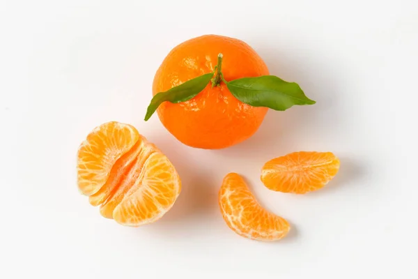 Mandarino con segmenti separati — Foto Stock