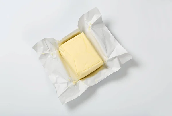 フレッシュ バターのブロック — ストック写真