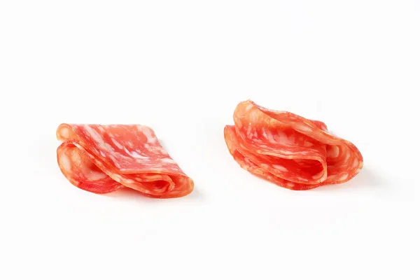 Rodajas de salami seco —  Fotos de Stock