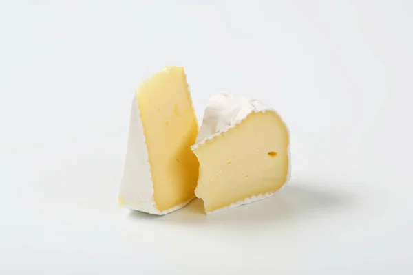 White rind cheese — Stock Photo, Image