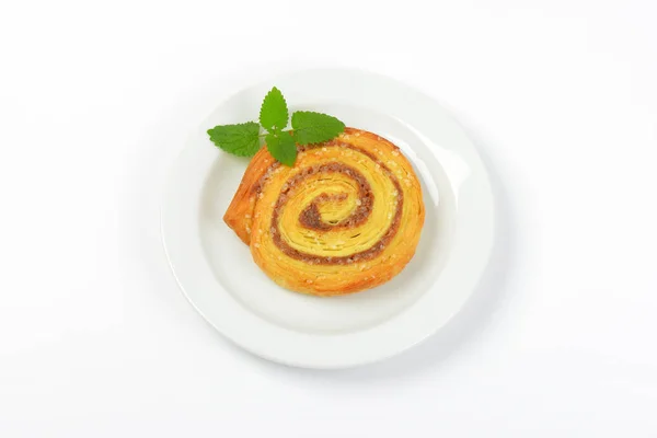 Dolce rotolo di cannella — Foto Stock