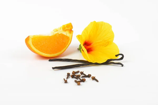 Ibisco, arancia e spezie — Foto Stock
