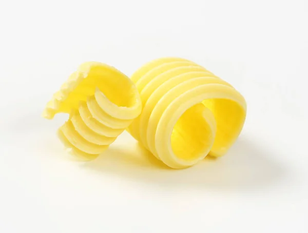 2 버터 곱슬 — 스톡 사진