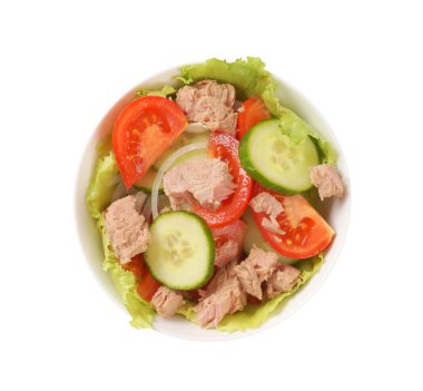 sebze ton balıklı salata
