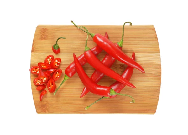 Pimientos chile rojo — Foto de Stock