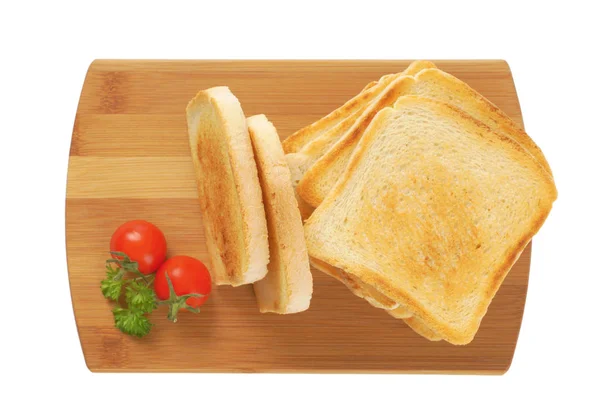 Pan blanco tostado — Foto de Stock