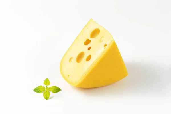Σφήνα του ελβετικό τυρί — Φωτογραφία Αρχείου