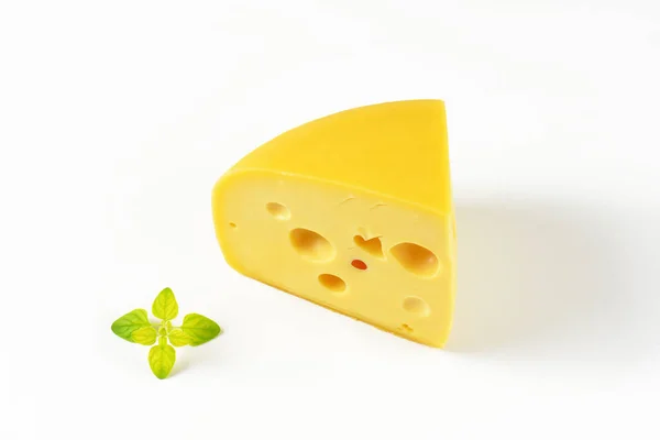 Wig van Zwitserse kaas — Stockfoto