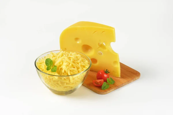 Швейцарский сыр — стоковое фото