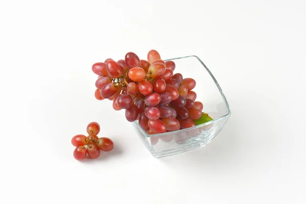 Uvas vermelhas frescas — Fotografia de Stock