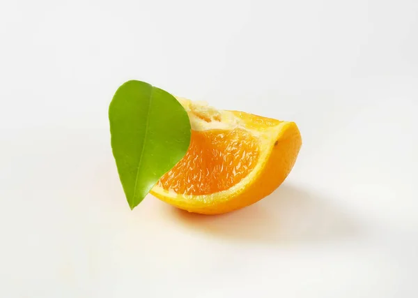 Fresh orange quarter — Stock Photo, Image