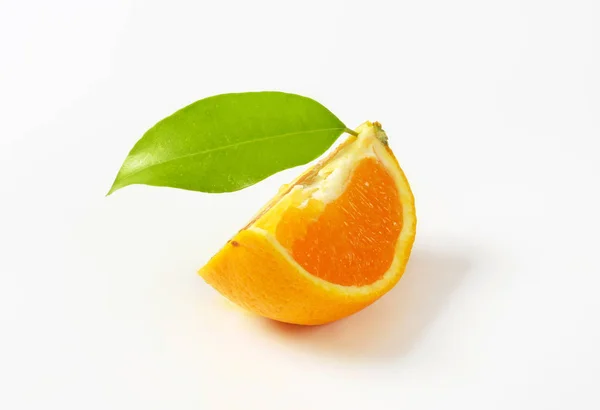 Fresh orange quarter — Stock Photo, Image